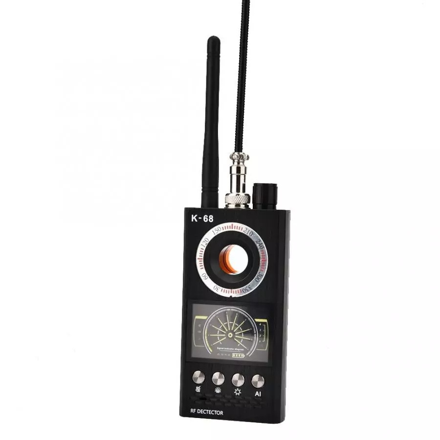 Wireless Signal K68 Detector RF Bug Finder Anti Candid Camera GPS Tracker Pinhole hidden speed camera detector