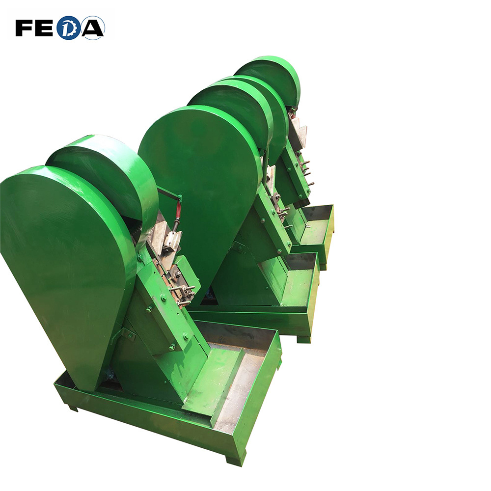 FEDA FD-208F automatic titanium nuts and bolts making machine steel bar threading machine with CE certificate