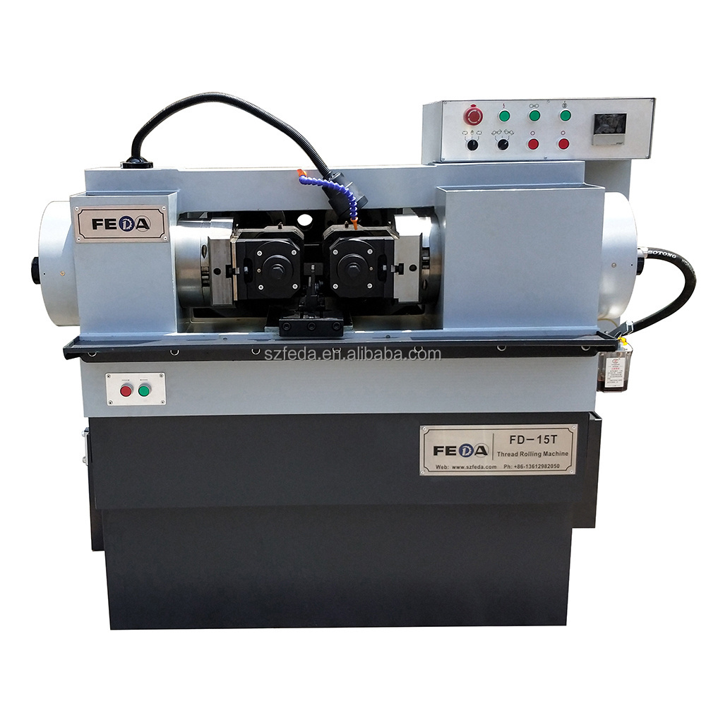 FEDA screw making machine fully automatic thread rolling machine 150KN