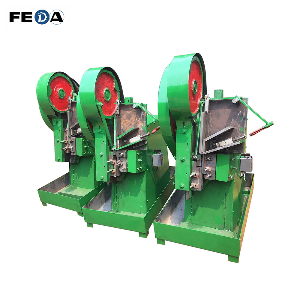 FEDA FD-208F automatic titanium nuts and bolts making machine steel bar threading machine with CE certificate