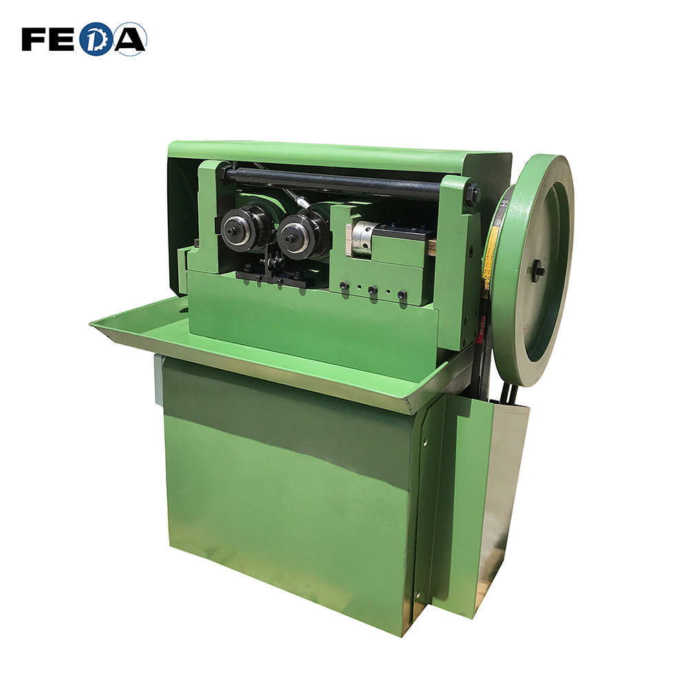 FEDA FD-3T Cheap thread rolling machine small cam automatic thread making machine for making straight thread