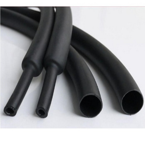 1/2 an inch in diameter Adhesive Pe Material 3:1 Black Glue Dual Wall Heat Shrink Tubing