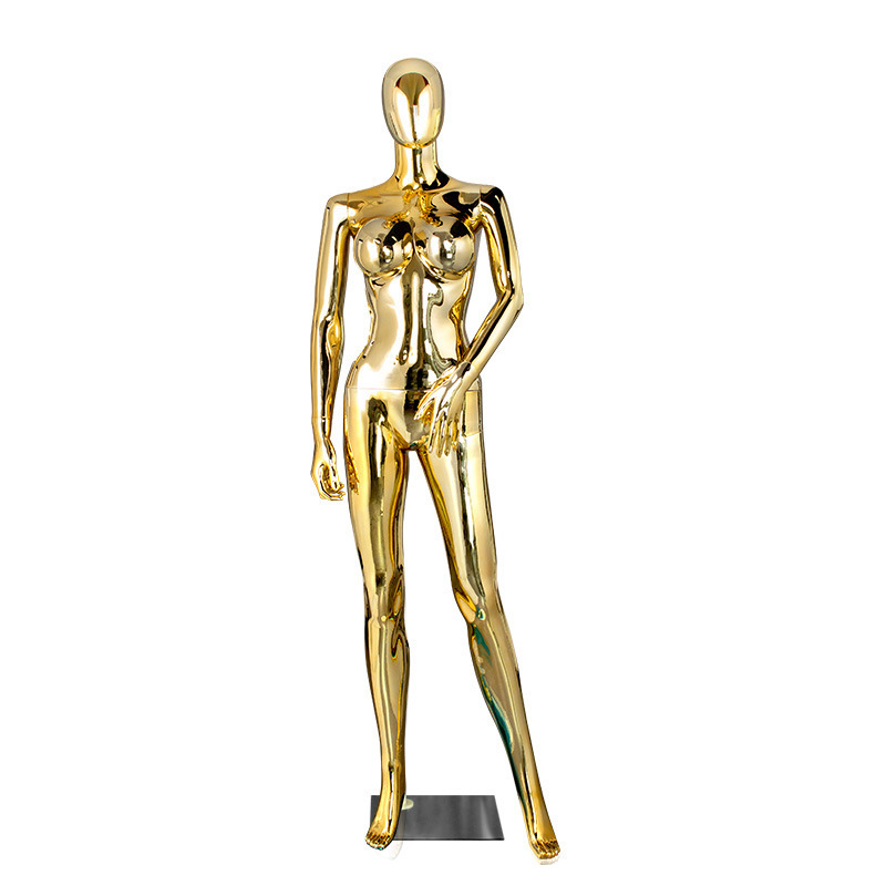 Gold and silver mannequie female  mannequin full-body and window  full-body mannequin