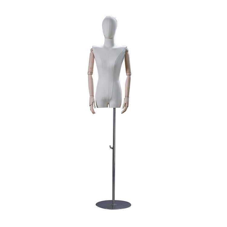 Realistic Beautiful Female Mannequin Fashion Women Dummy Models Half Body Mannequins For Display