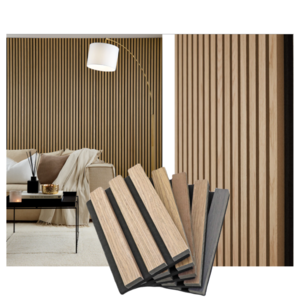 Wooden Wall Fashion Popular OAK Wood Veneer Wall Slat Acoustic Panel