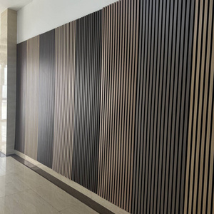 High Quality Sound Absorbing Wood Slatted Acoustic Panels