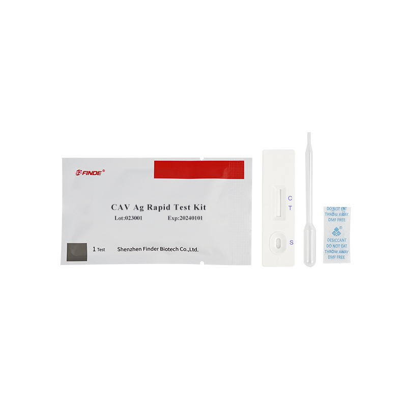 Rapid Veterinary Instrument for Canine Adenovirus Antigen (CAV Ag) Testing for Dogs