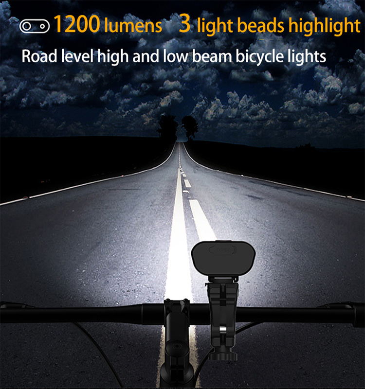 Aluminium Alloy Y98 Bicycle Light Waterproof IP64 Multi-color Diy Rechargeable Bike Led Light