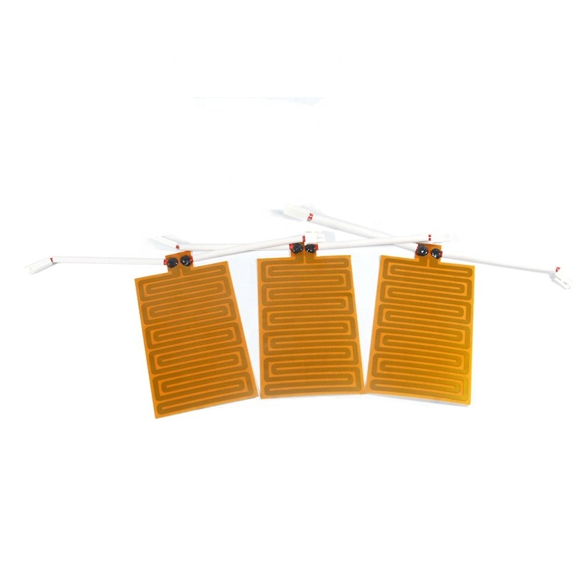 Electrical flexible kapton heaters for battery