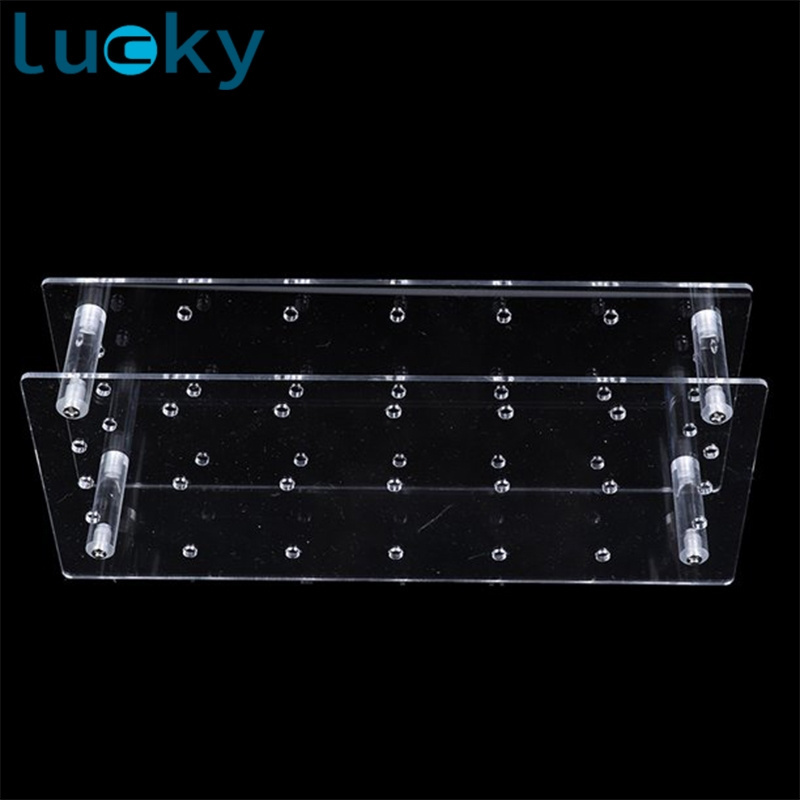 Wholesale Counter Plastic candies holder Acrylic candy store display lollipop display holder for retail shop