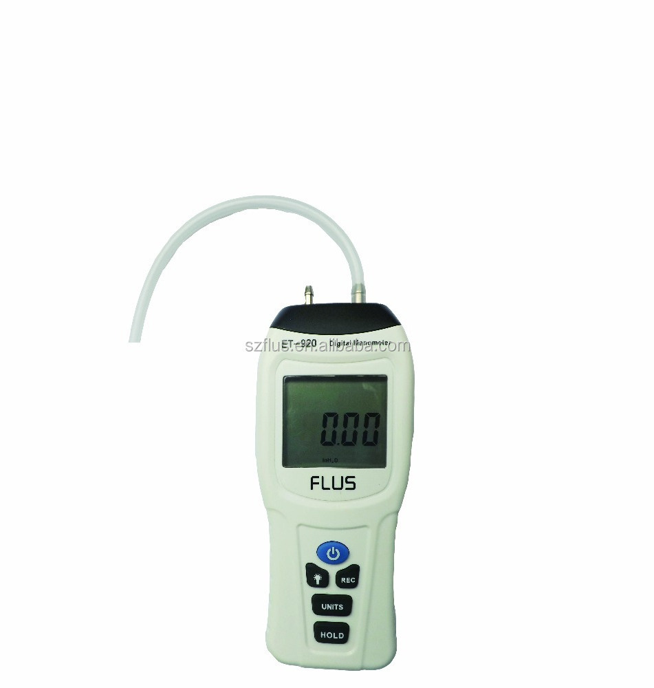 ET920 hand-held digital pressure gauge Hydraulic digital pressure gauge digital water pressure gauge manometer