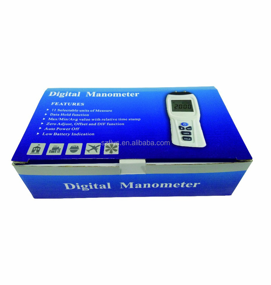 ET920 hand-held digital pressure gauge Hydraulic digital pressure gauge digital water pressure gauge manometer