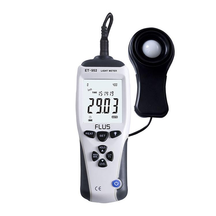 Et-952 Handheld Lux Meter Par Meter Screen Brightness Digital Light Meter