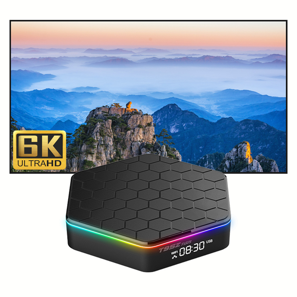 Flyin Iptv Ready full hd 4k ultra output smart tv box android 12 6k ram 8gb rom 128g 64bit set top box iptv tv box