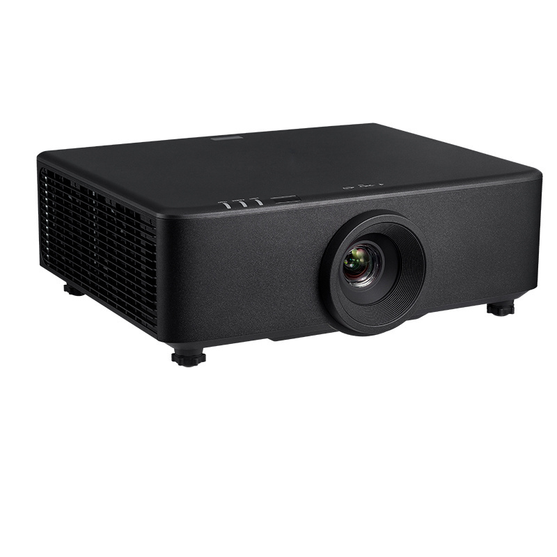 Flyin 10000 Lumen 4K DLP Portable Projector with Auto Lens Stereo 3D Built-In for Large Outdoor Venues Laser Hologram Effect