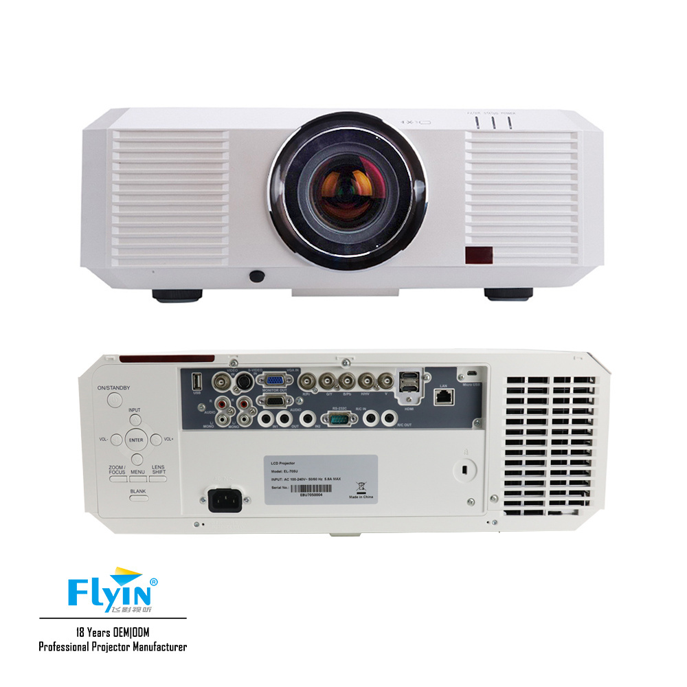 Multimedia projecteur 10000 lumen 3LCD laser outdoor building large venue projection 3D Mapping 4k projector