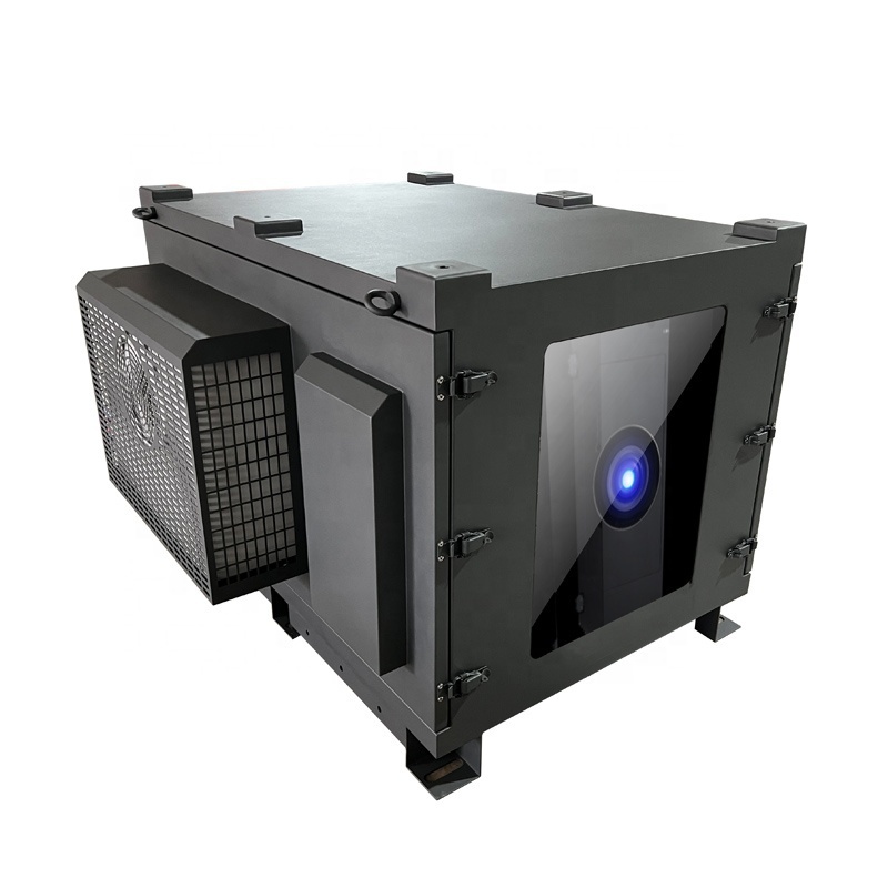 Outdoor Projector Enclosures Projection Active Cooling Systems waterproof Box