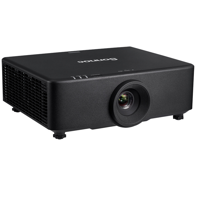 Sonnoc 10500 ANSI Lumen DLP Outdoor Laser Projector 4K 16:10 3D Digital Projector Short Throw 3D Speakers Lens Shift 1.4~2.5:1