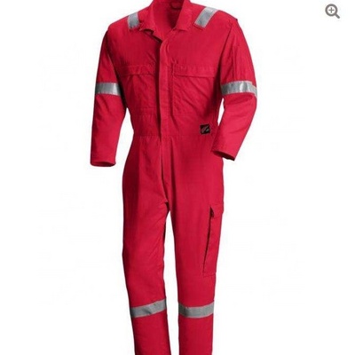 Factory Custom Fire Proof Work Overall Boiler Suit Industrial Safety Uniform Jumpsuit Workwear Flame Fire Retardant FR Coveralls