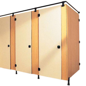 HPL waterproof public toilet partition/ bathroom partition/ wc divider board toilet partit cubicle price