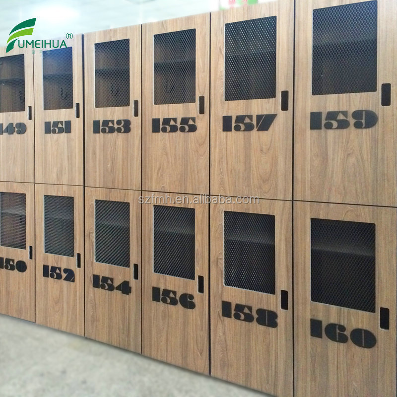 Plastic Laminate gym Lockers,electronic locker