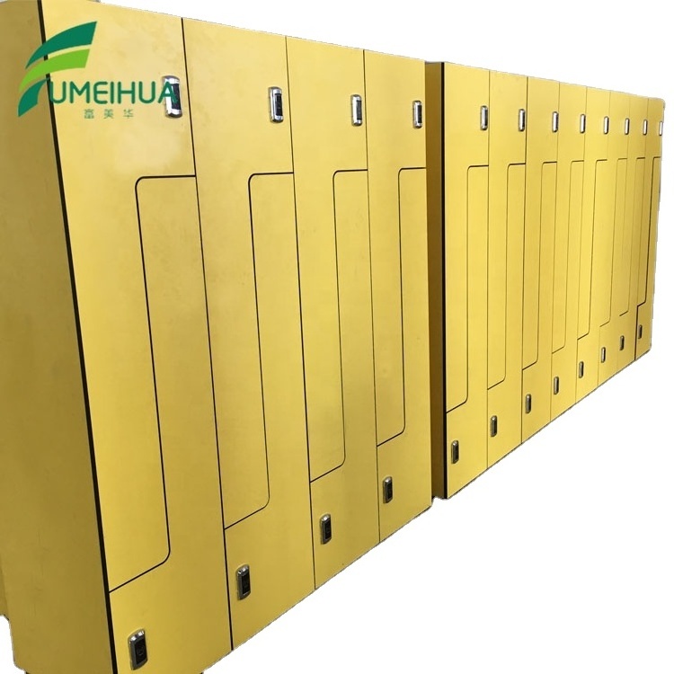 beach locker/clothes lockers/HPL Z shape locker