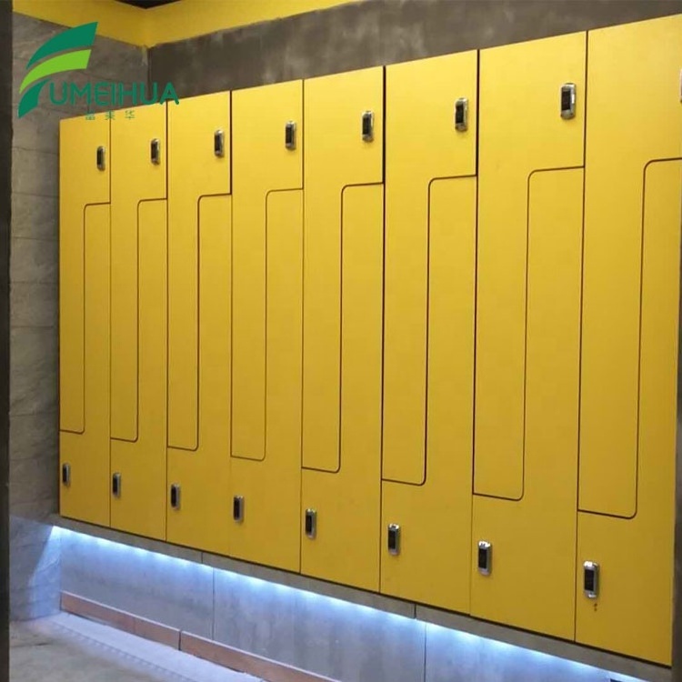 beach locker/clothes lockers/HPL Z shape locker