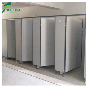 waterproof phenolic board kids toilet cubicles partition toilet divider door