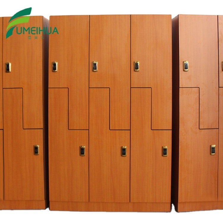 beach locker/clothes lockers/HPL Z shape locker