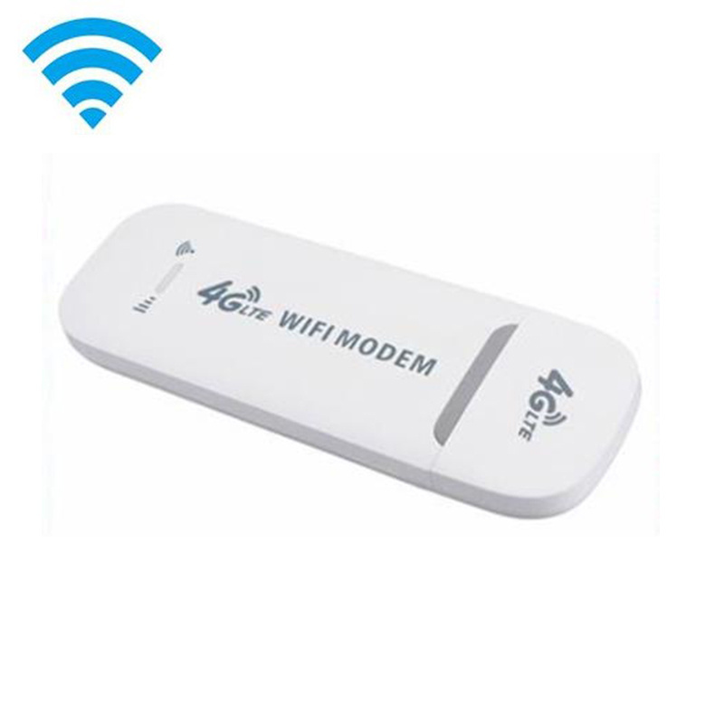 4G WiFi Router 100Mbps USB Modem Wireless Broadband Mobile Hotspot LTE 3G/4G Unlock Dongle with SIM Slot Stick Date Card