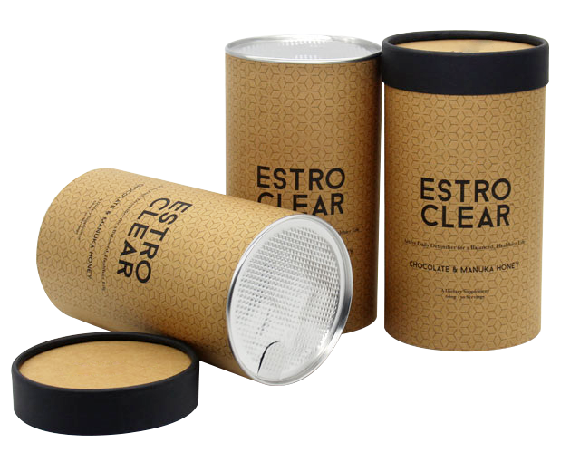 Wholesale custom logo tea packaging tubes recycled biodegradable food-grade box for tea packaging