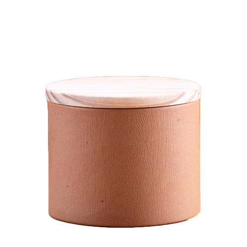 Wholesale Organic Color  Friendly Paper  Packaging original wood paper box With Wooden Lid