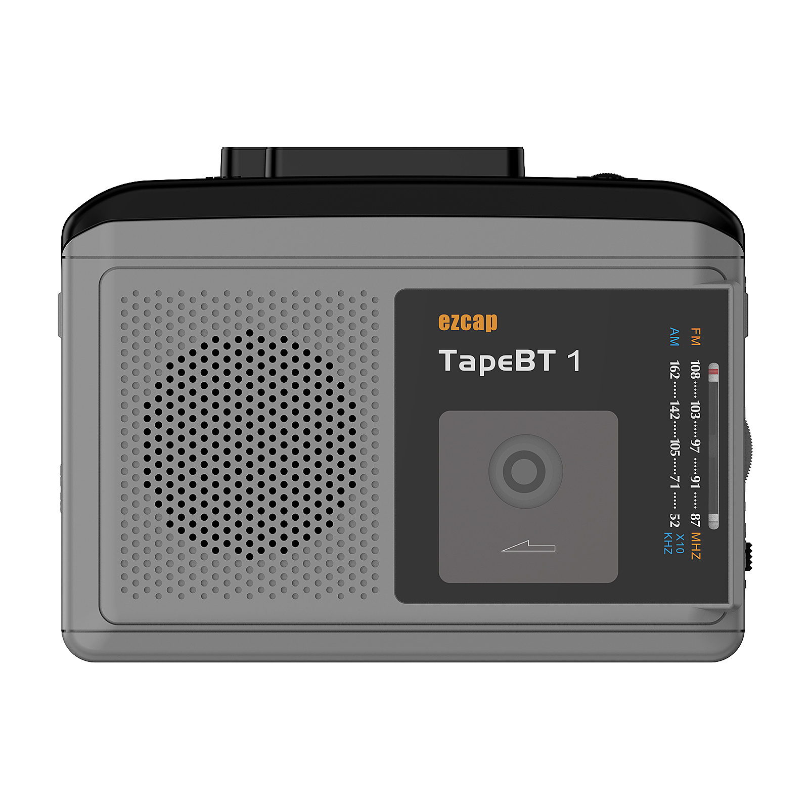 ezcap244 TapeBT1 Bluetooth Cassette Player with AM FM  Radio Walkman Inside Speaker Tape Player