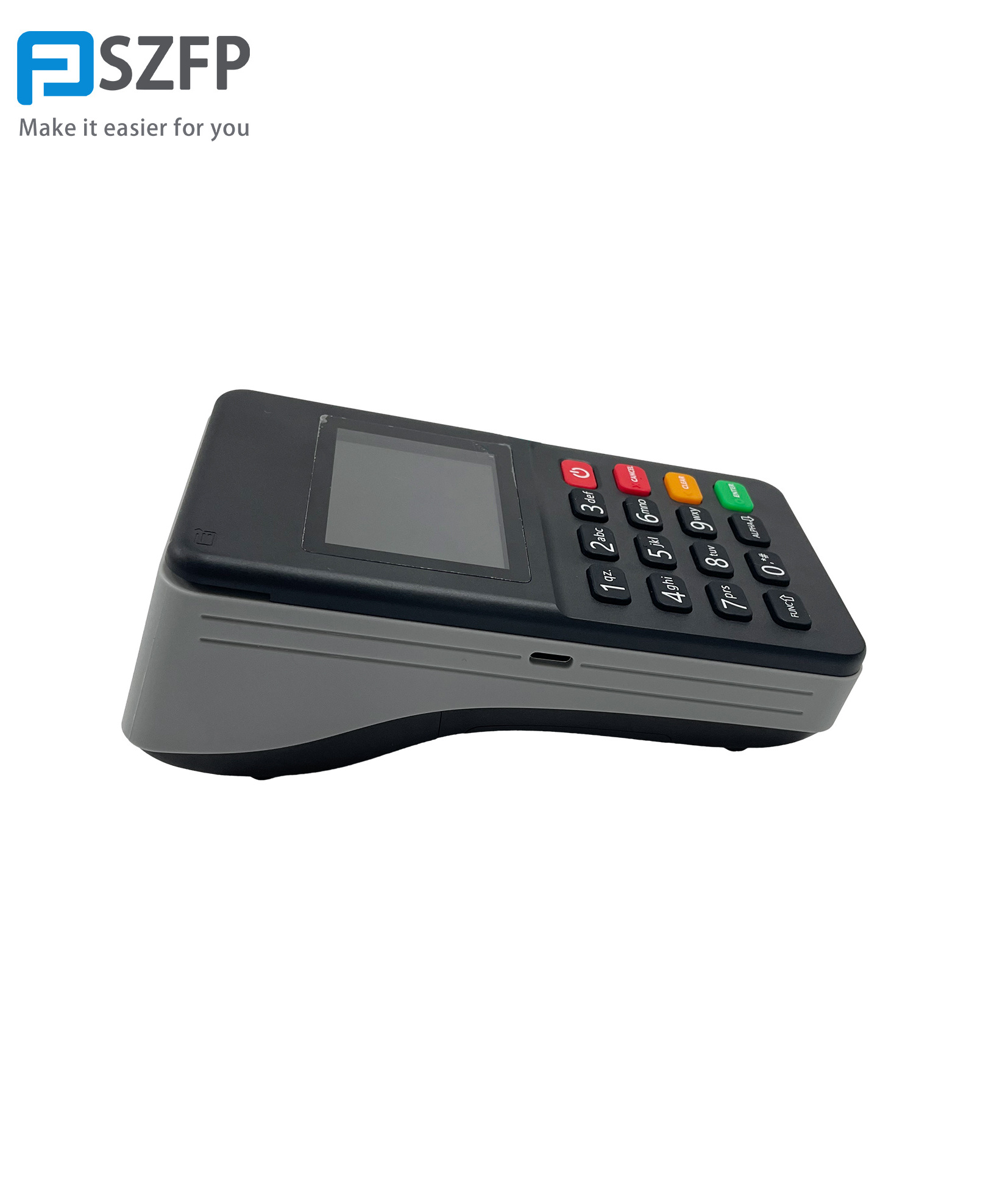 Mobile Pos Terminal Payment Pos Machine with Thermal Printer and Keyboard