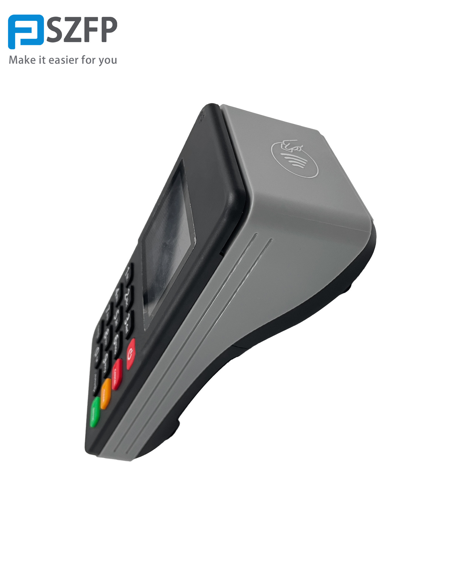 Mobile Pos Terminal Payment Pos Machine with Thermal Printer and Keyboard