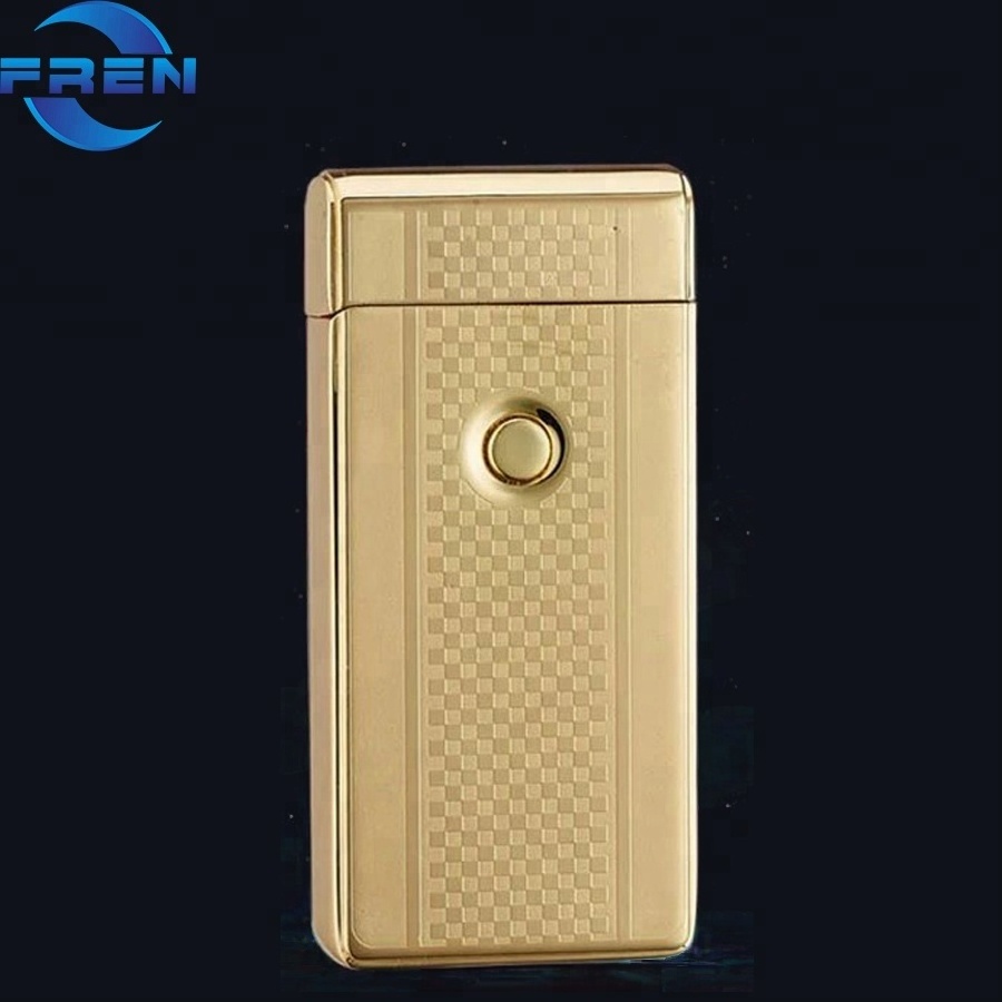 FR-603 Malaysia wholesale slim rechargeable electronic lighter,double arc lighter plasma dragon tiger lighter