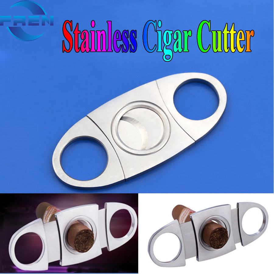 cigar punch cutter cigar cutter lighter steel cigar cutter