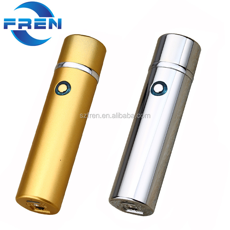 FR-P01 Electric USB Double Arc Lighter Electronic Flameless Smoking Lighter For Pipe and BBQ Best Business Gift