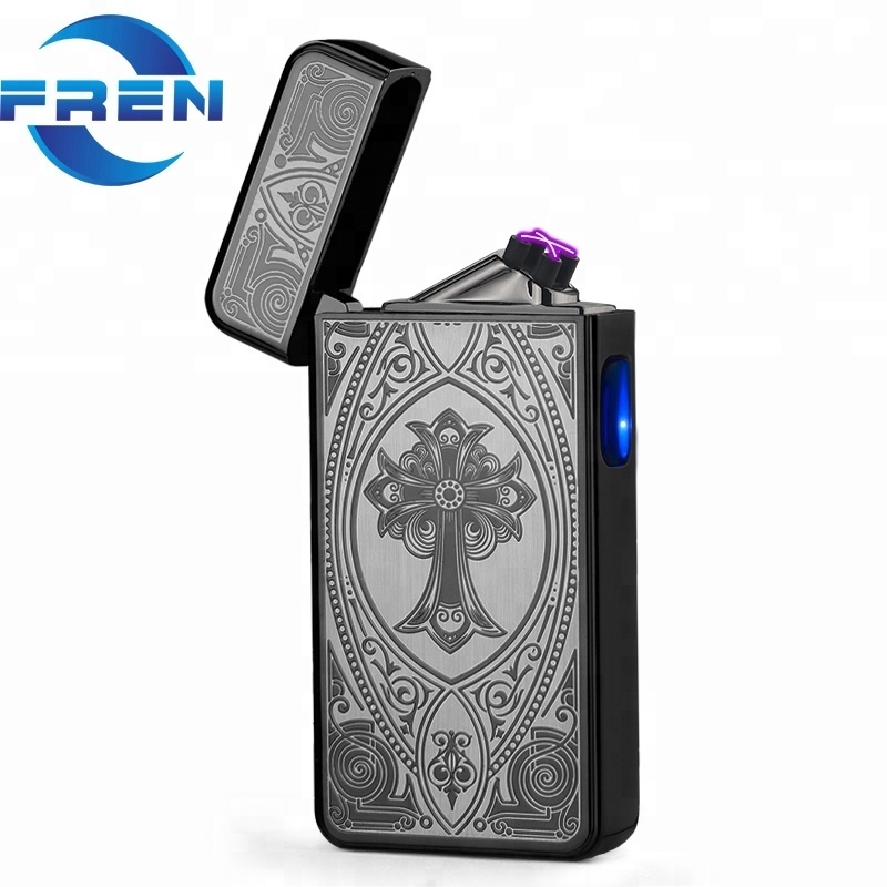 Exquisite Plsama Lighter Flameless No Oil No Gas Eco-Friendly Electric Arc Lighter USB