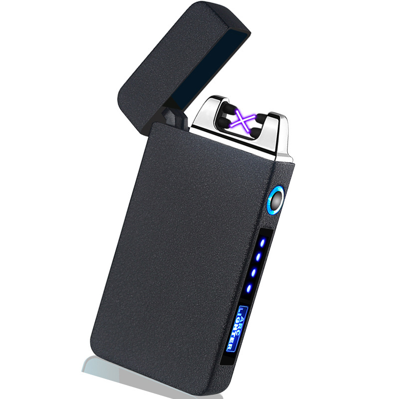 FR-P01 Custom Smoking Cigar Lighter Flameless Rechargeable USB  Electronic Torch Metal Lighter Best Business Gift