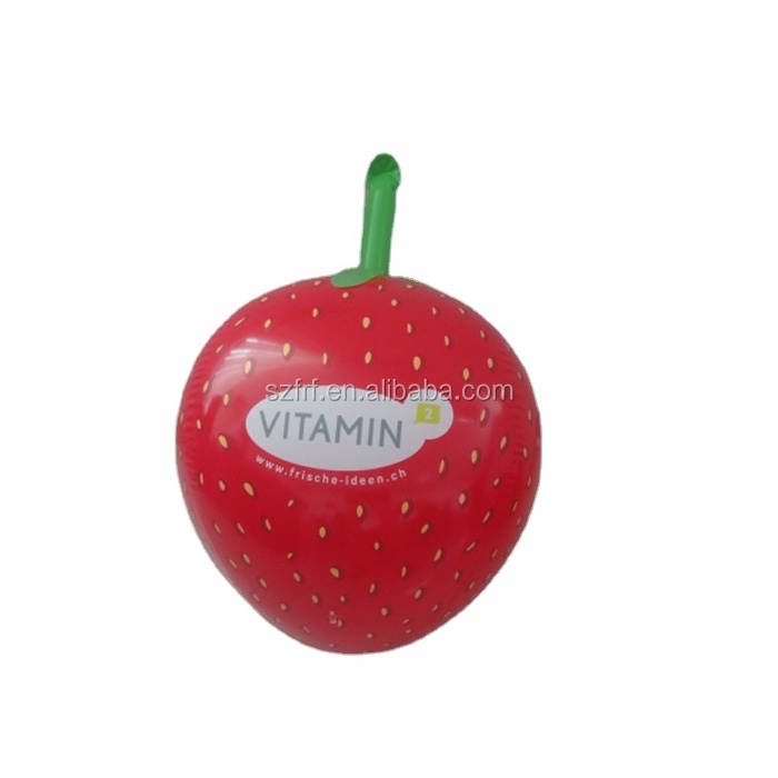 Advertising Fruit Promotion Display Giant PVC Inflatable Strawberry