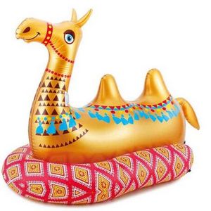 Summer Pool Swim Fun Inflatable Camel Pool Float Rocker Ride On