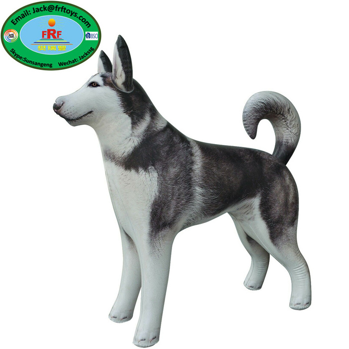 Promotion Display Toys Gifts Inflatable Husky Dog