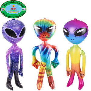 Novelty Toy Party Decoration Inflatable Colorful UFO Martian Alien