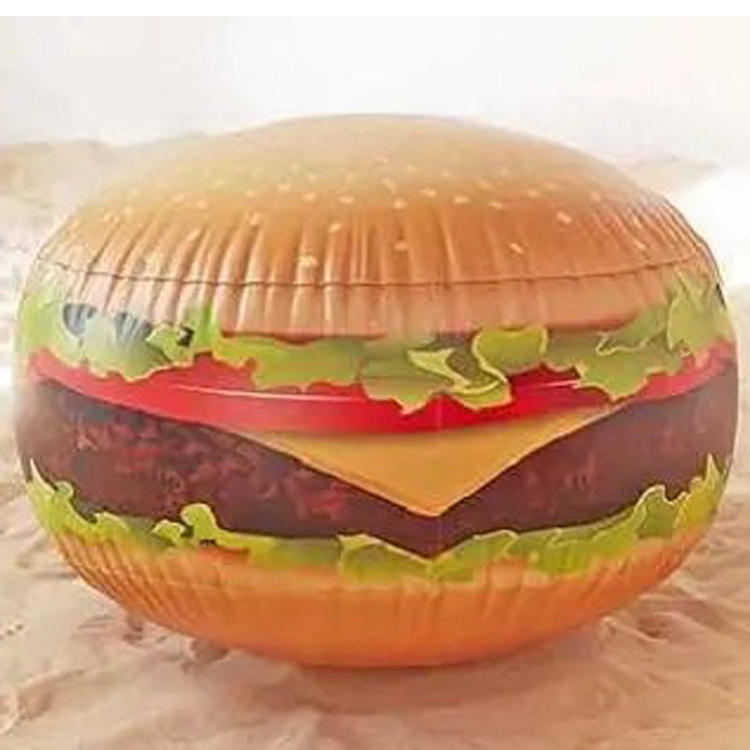 Advertising Store Display Promotion PVC Inflatable Cheeseburger Hamburger