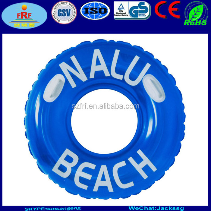 Summer Swimming Fun PVC Inflatable Turbo Tyre Swim Ring