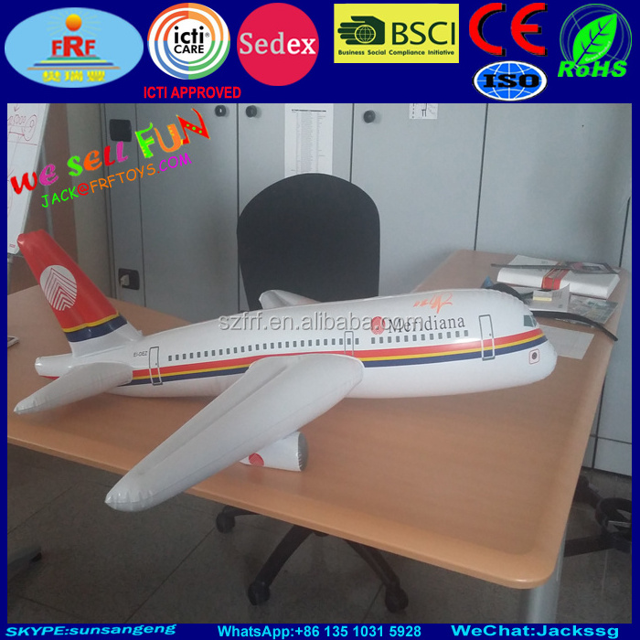 Display Promotions Gifts PVC Inflatable Aircraft Airplane