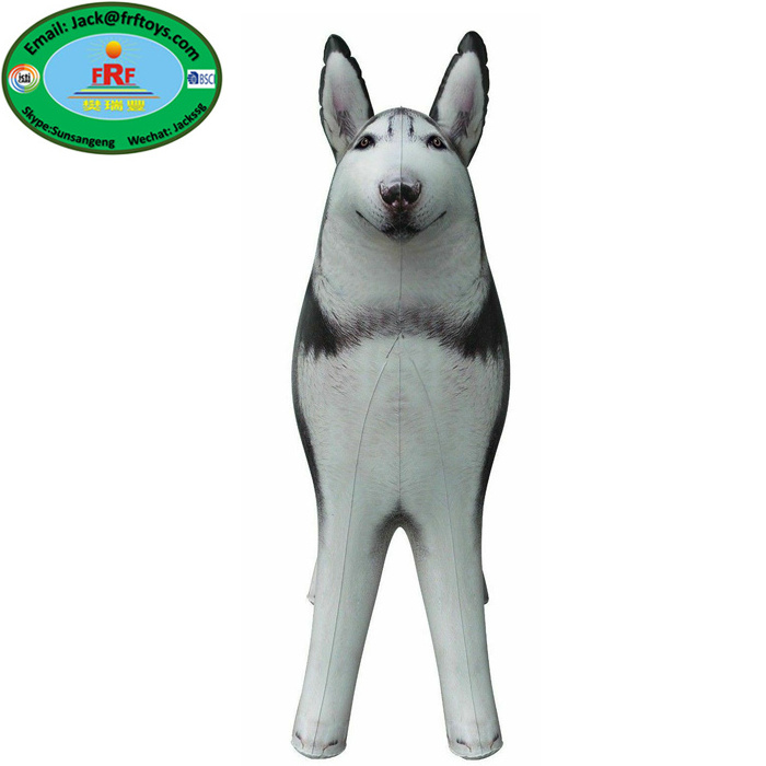 Promotion Display Toys Gifts Inflatable Husky Dog