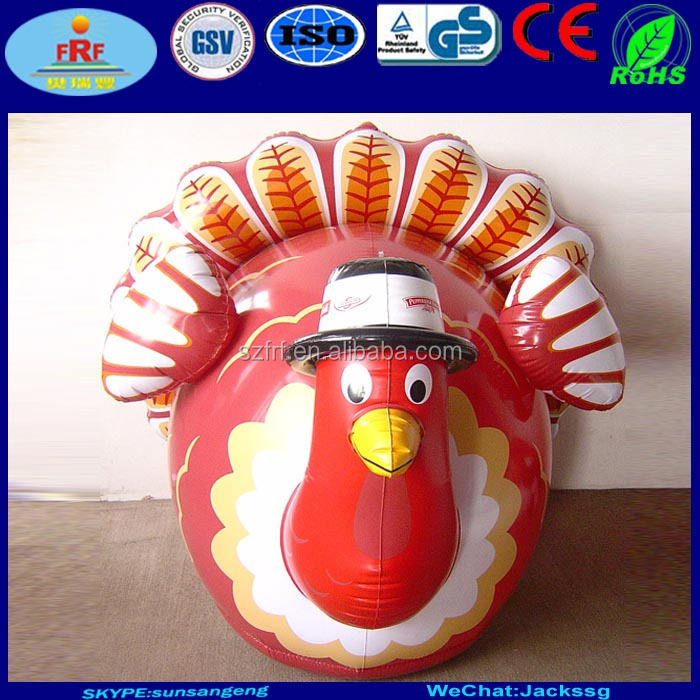 Advertising Store Display Promotion Inflatable Thanksgiving Day Turkey