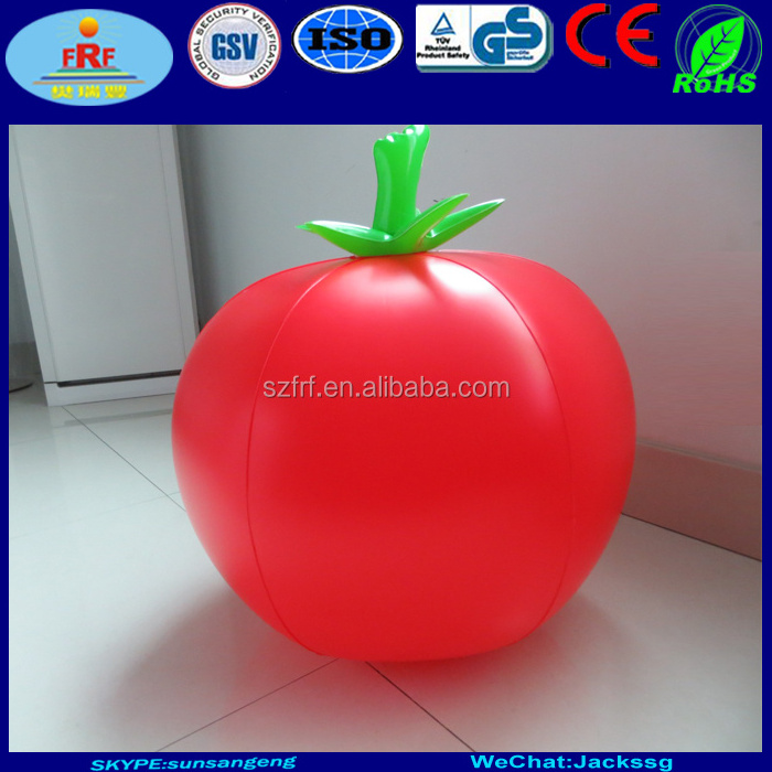 Vegetable Promotions Display PVC Inflatable Eggplant